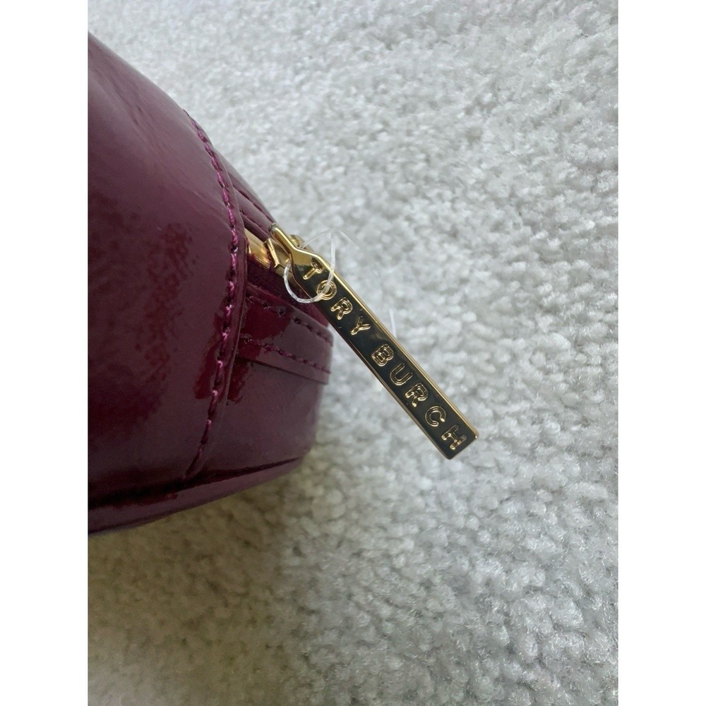 Tory Burch Cosmetic Bag Purple - Picture 10 of 10